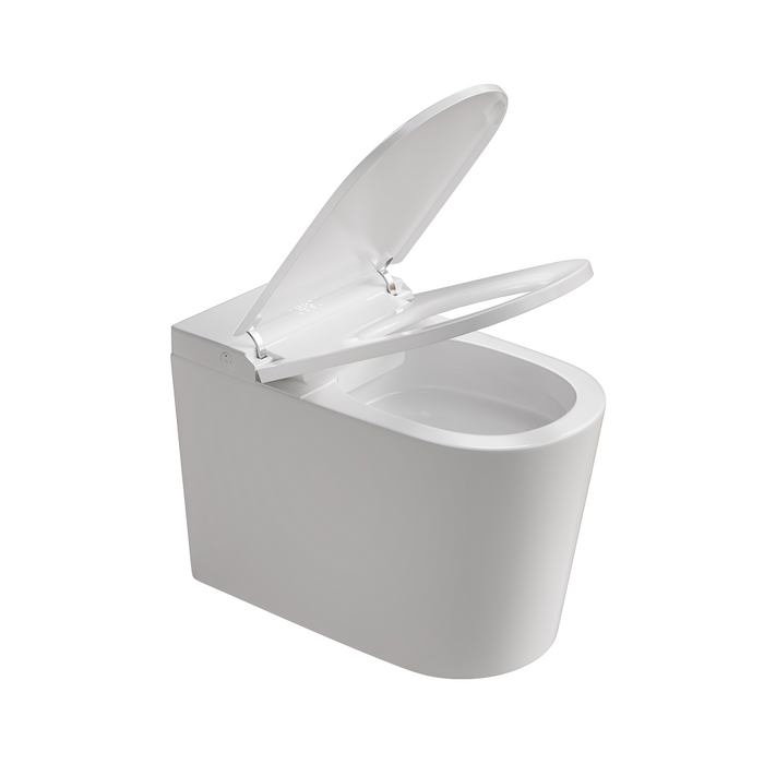 Indulge Back to Wall Tornado Rimless Smart Toilet - Automatic Operation