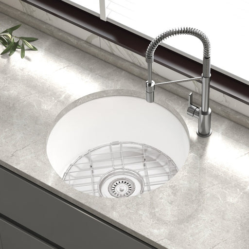 Marlowe 460 Round Butler Kitchen & Laundry Sink Package - Acqua Bathrooms