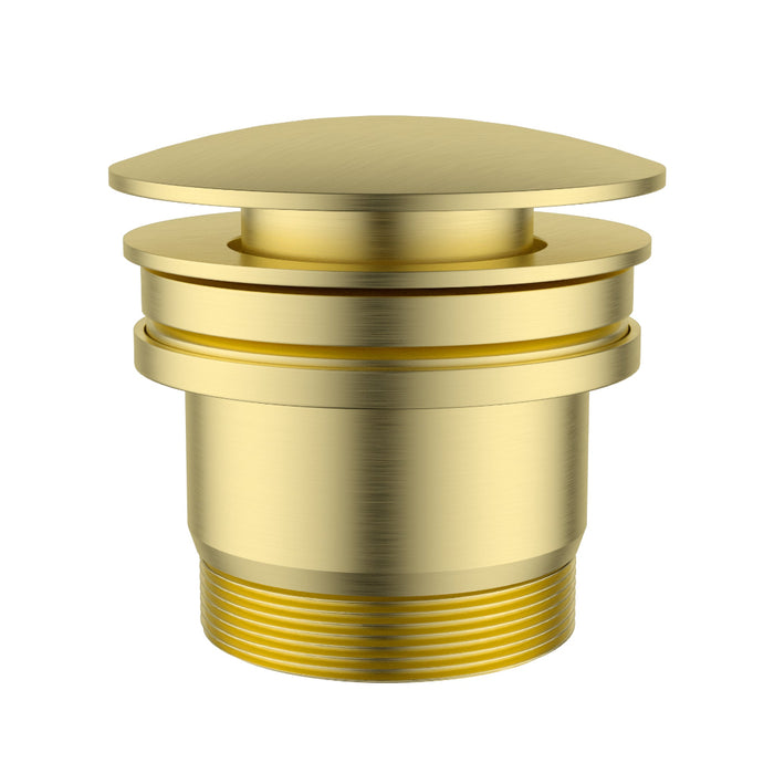 Brushed Gold Universal Basin Pop Up Waste