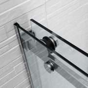 Frameless Adjustable Wall to Wall Sliding Shower Screen - Acqua Bathrooms
