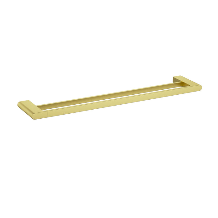 Cora Brushed Gold Towel Rail Double 600mm – 5302-600-BG