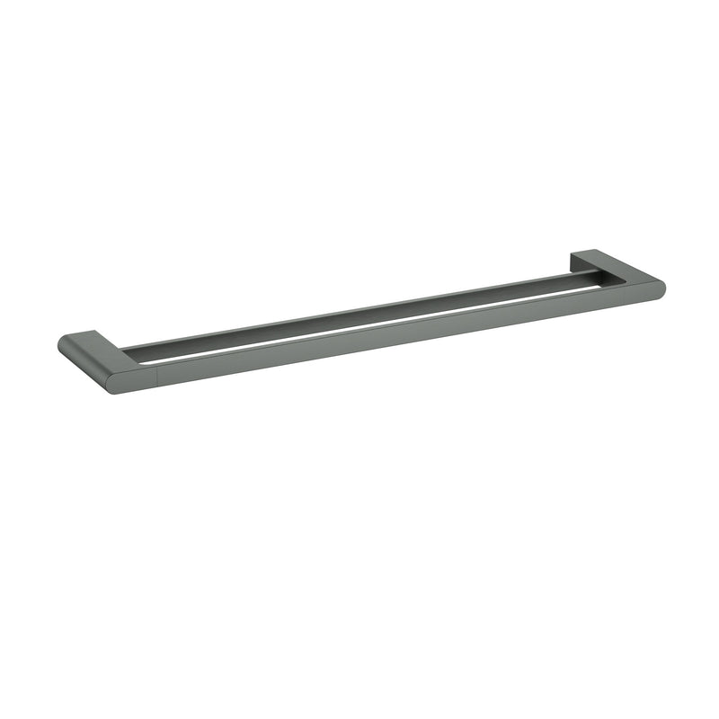 Cora Gun Metal Towel Rail Double 800mm – 5302-800-GM
