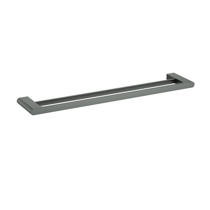 Cora Gun Metal Towel Rail Double 800mm – 5302-800-GM