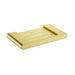 Cora Brushed Gold Soap Dish Metal – 5310-BG