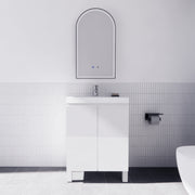 Absolute | 600mm Ensuite Narrow Vanity on Legs - Acqua Bathrooms