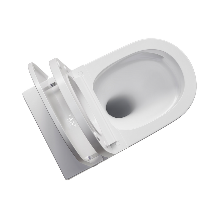 Indulge Back to Wall Tornado Rimless Smart Toilet - Automatic Operation