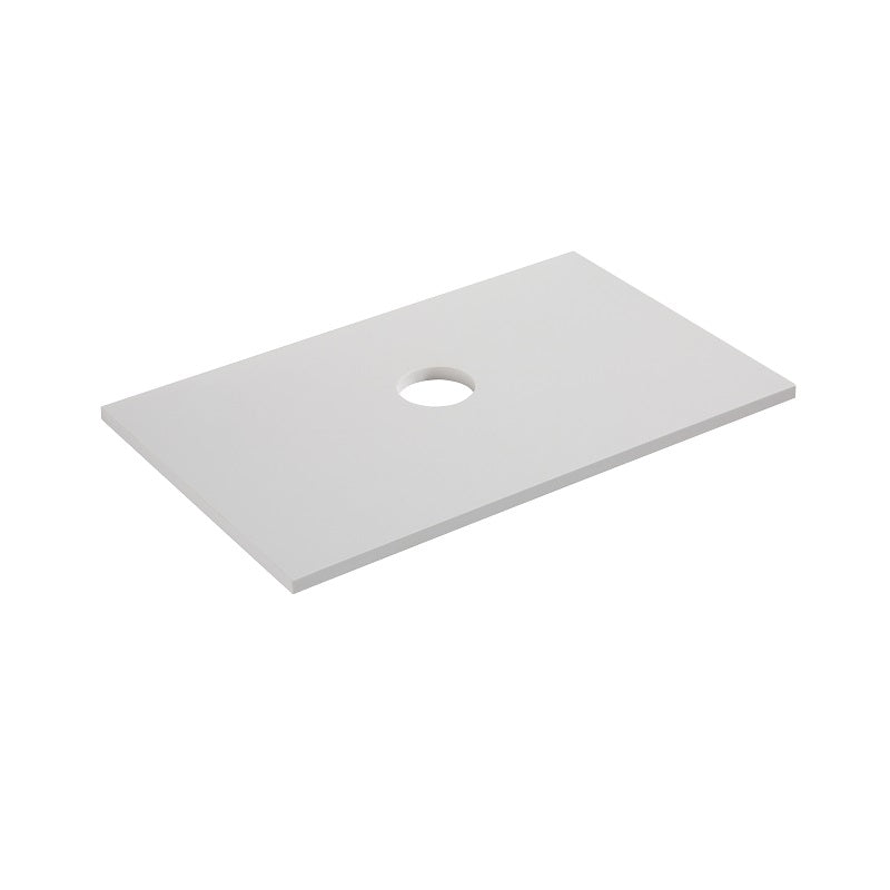 Indulge | Kelsa 750 Fluted Matte White Wall Hung Vanity - Acqua Bathrooms