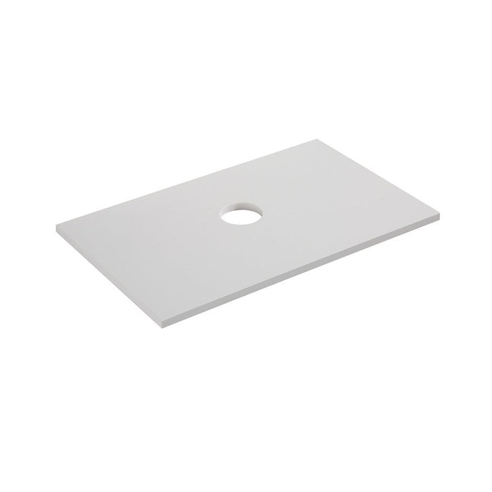 Indulge | Kelsa 750 Fluted Matte White Wall Hung Vanity - Acqua Bathrooms