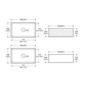 Harrington 760 Butler Kitchen & Laundry Sink - Acqua Bathrooms