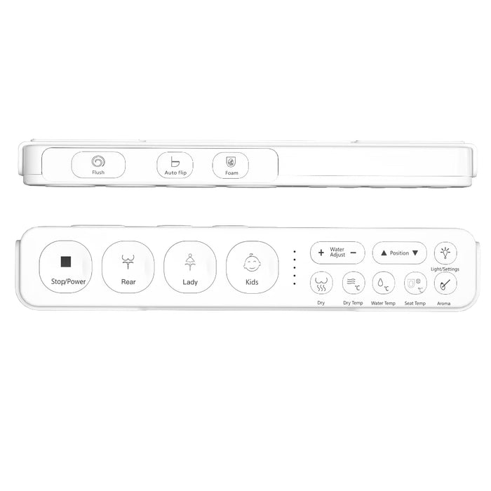 Indulge Back to Wall Tornado Rimless Smart Toilet - Automatic Operation
