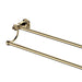 Lillian Double Towel Rail, Urban Brass - Acqua Bathrooms