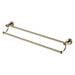 Lillian Double Towel Rail, Urban Brass - Acqua Bathrooms