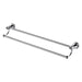 Lillian Double Towel Rail, Chrome - Acqua Bathrooms