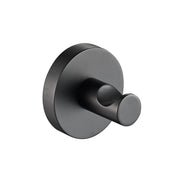 Hali Gun Metal Robe Hook - Acqua Bathrooms