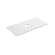 Indulge | Kelsa 900 Fluted Matte White Wall Hung Vanity - Acqua Bathrooms