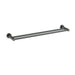 Linie Fluted Gun Metal Double Towel Rail 800 mm – 9901-800GM