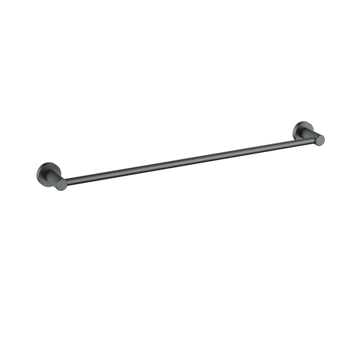 Linie Fluted Gun Metal Single Towel Rail 600 mm – 9902-600GM