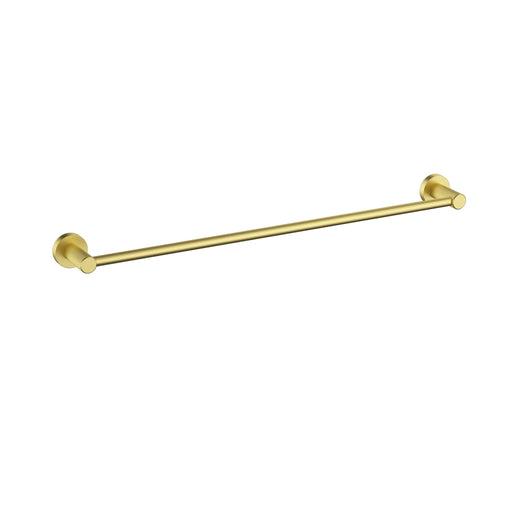 Linie Fluted Brushed Gold Single Towel Rail 800 mm – 9902-800BG
