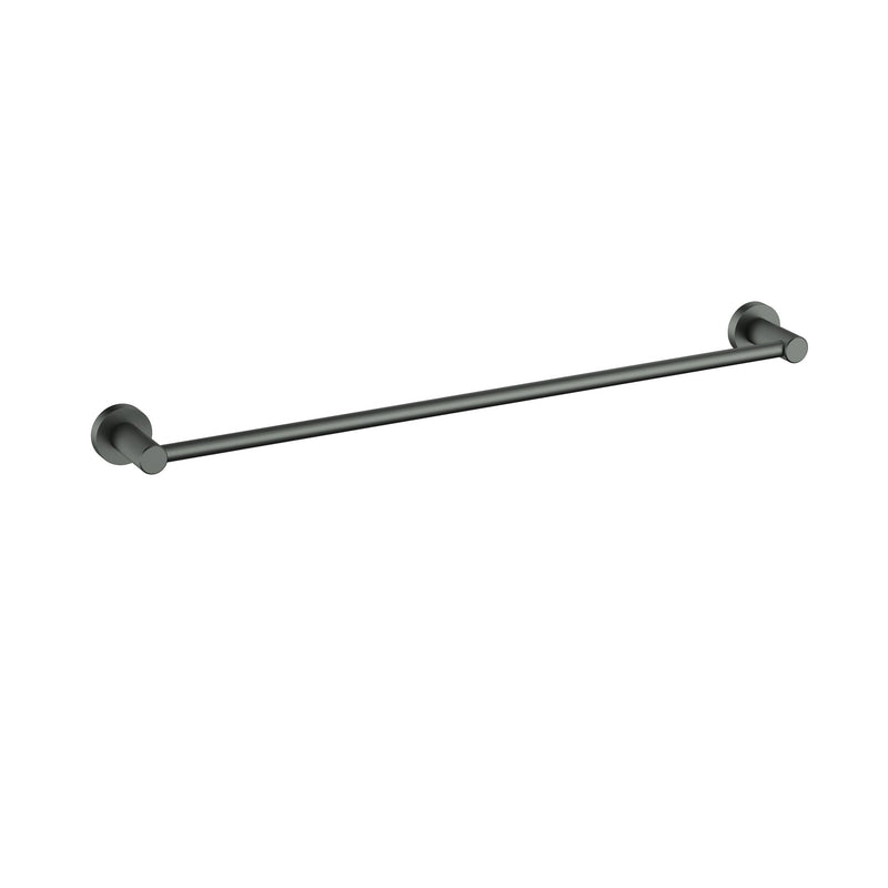 Linie Fluted Gun Metal Single Towel Rail 800 mm – 9902-800GM