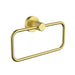 Linie Fluted Brushed Gold Towel Ring – 9913BG