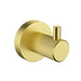 Linie Fluted Brushed Gold Robe Hook – 9915BG