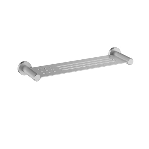 Linie Fluted Brushed Nickel Metal Shelf – 9927A-BN