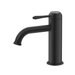 Mica Matte Black Heritage Basin Mixer - Acqua Bathrooms