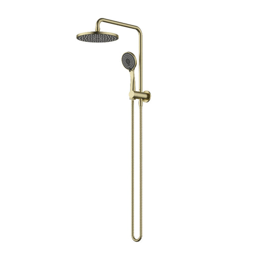 Mirage Brushed Bronze Round Multifunction Shower Rail - Acqua Bathrooms
