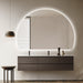 Alora Curved 1050 x 1500 Touchless LED Mirror - Three Light Temperatures