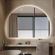 Alora Curved 1200 x 1700 Touchless LED Mirror - Three Light Temperatures