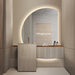 Alora Curved 850 x 1200 Touchless LED Mirror - Three Light Temperatures - Image 5