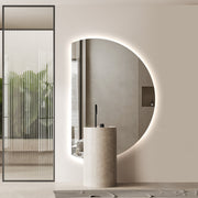 Alora Curved 900 x 1300 Touchless LED Mirror - Three Light Temperatures