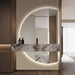 Alora Curved 900 x 1300 Touchless LED Mirror - Three Light Temperatures - Image 3