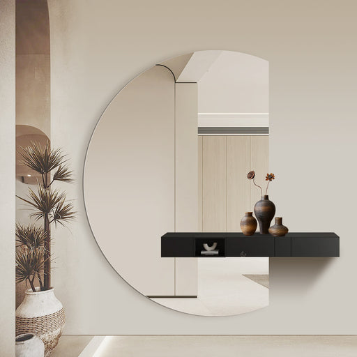 Alora Curved 1050 x 1500 Polished Edge Mirror - Image 2