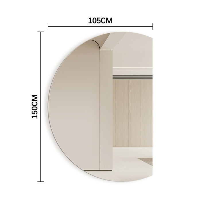 Alora Curved 1050 x 1500 Polished Edge Mirror - Image 5
