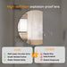 Alora Curved 1200 x 1700 Polished Edge Mirror - Image 3