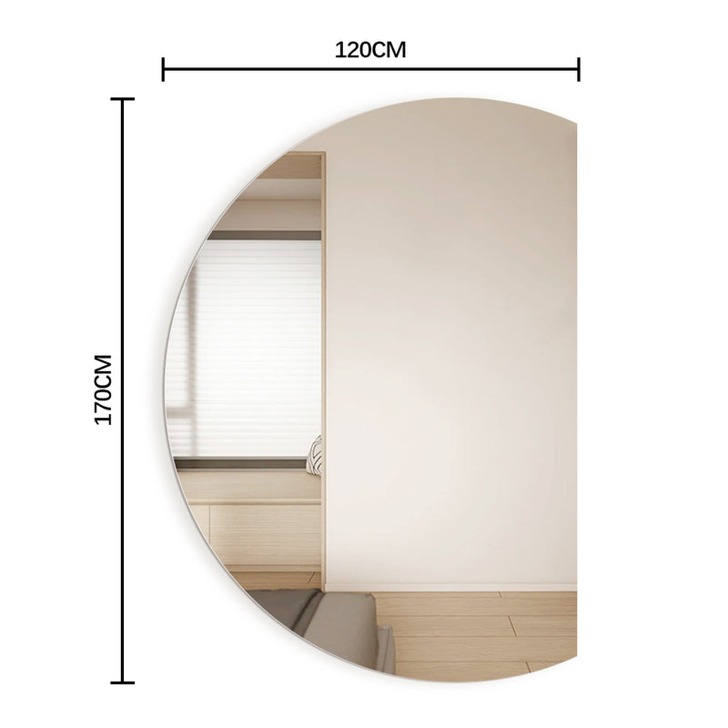Alora Curved 1200 x 1700 Polished Edge Mirror - Image 4