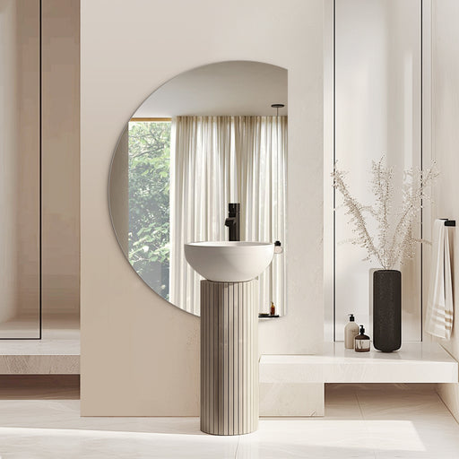 Alora Curved 750 x 1100 Polished Edge Mirror