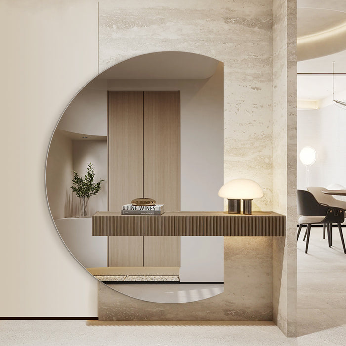 Alora Curved 850 x 1200 Polished Edge Mirror - Image 2