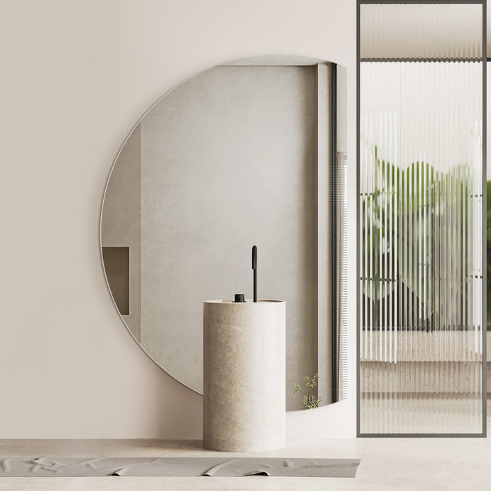 Alora Curved 900 x 1300 Polished Edge Mirror