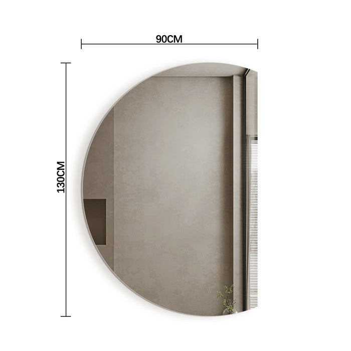 Alora Curved 900 x 1300 Polished Edge Mirror - Image 4