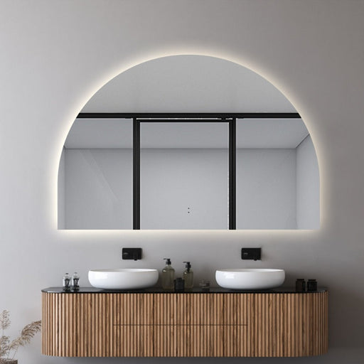 Indulge | Arched Touchless 1200 x 800 LED Mirror - Three Light Temperatures - Acqua Bathrooms