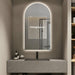 Indulge | Arched Touchless 500 x 900 LED Mirror - Three Light Temperatures - Acqua Bathrooms