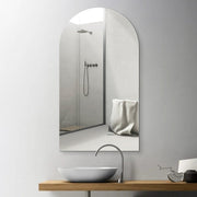 Indulge | Arched 500 x 900 Polished Edge Mirror - Acqua Bathrooms