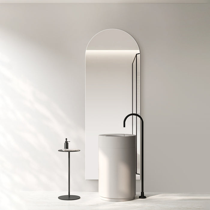 Arched 600 x 1650 Polished Edge Mirror