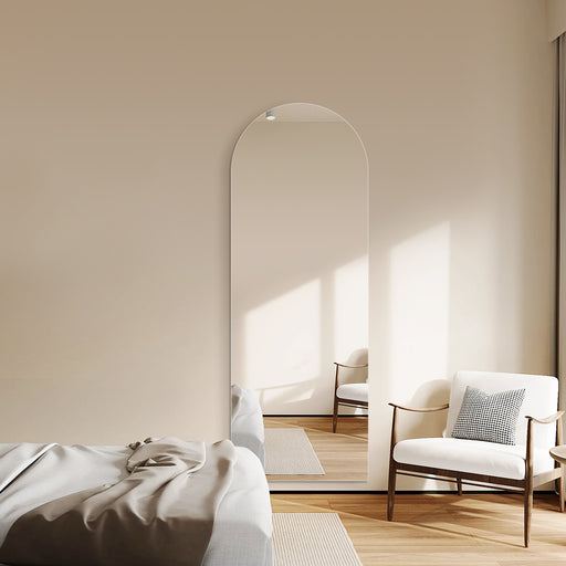 Arched 600 x 1650 Polished Edge Mirror - Image 2