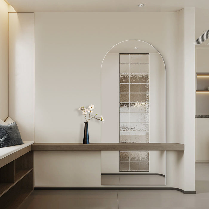 Arched 800 x 1800 Polished Edge Mirror - Image 2