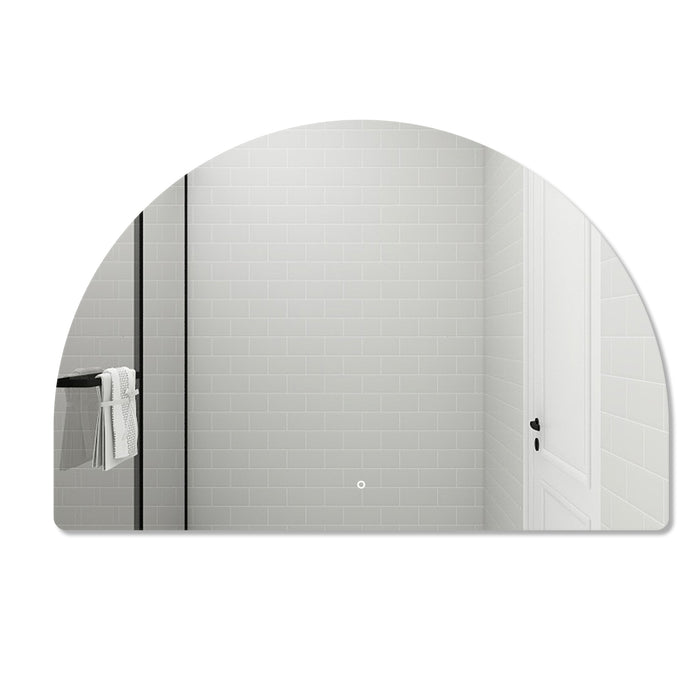Arched 1200 x 800 LED Mirror - Three Light Temperatures