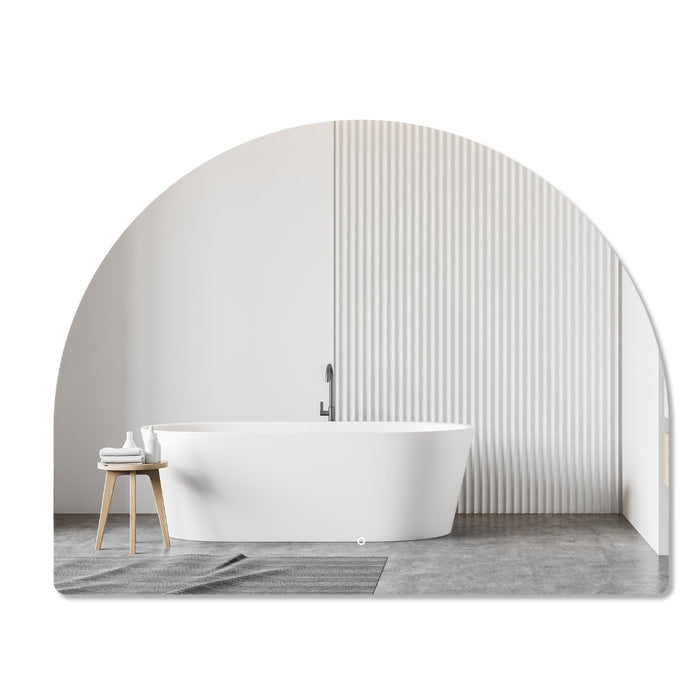 Arched 900 x 900 LED Mirror - Three Light Temperatures