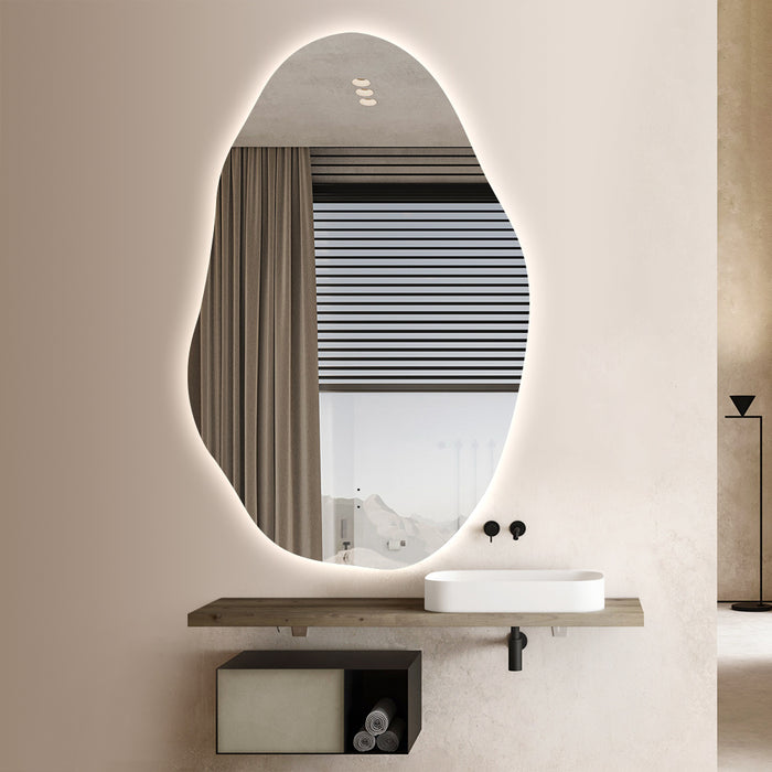 Aurelle 700 x 1100 Touchless LED Mirror - Three Light Temperatures